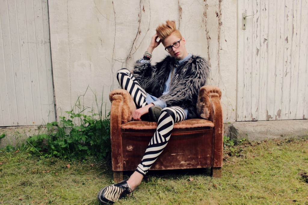 Tim’s unusual style of clothes is often an eye-catcher.